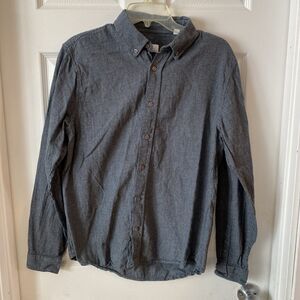 Cotton & Co. Shirt Mens Size Medium Button Up Long Sleeve Houndstooth